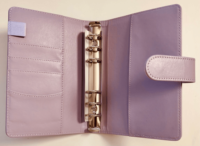 Classeur lilas
