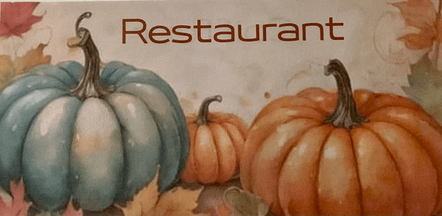 Restaurant automnal