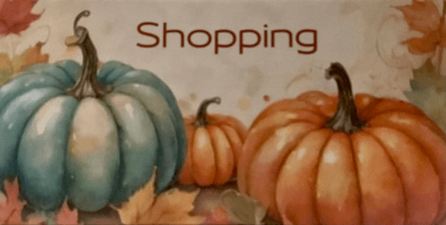 Shopping « automnal »
